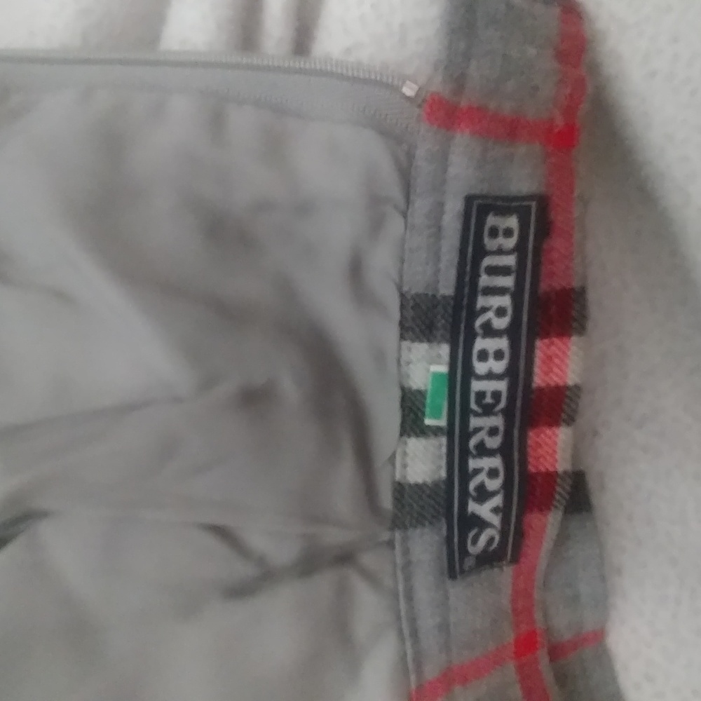 Burberry nova check gray wool skirt - Picture 5 of 6